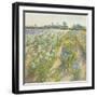 Blue and White Irises, Wortham-Timothy Easton-Framed Giclee Print