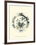 Blue and White Porcelain Plate I-null-Framed Art Print