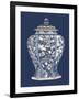 Blue and White Porcelain Vase I-Vision Studio-Framed Art Print