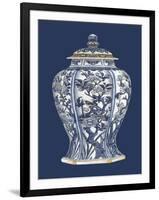 Blue and White Porcelain Vase I-Vision Studio-Framed Art Print