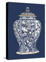 Blue and White Porcelain Vase I-Vision Studio-Stretched Canvas