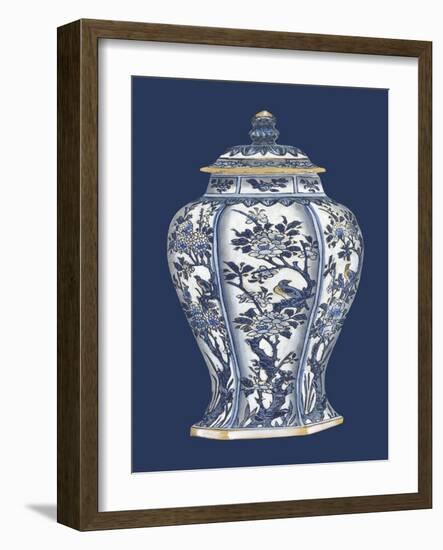 Blue and White Porcelain Vase II-Vision Studio-Framed Art Print