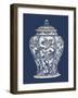 Blue and White Porcelain Vase II-Vision Studio-Framed Art Print