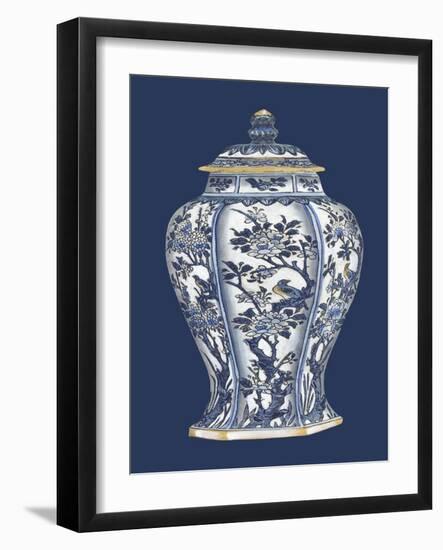 Blue and White Porcelain Vase II-Vision Studio-Framed Art Print