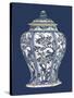 Blue and White Porcelain Vase II-Vision Studio-Stretched Canvas