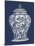 Blue and White Porcelain Vase II-Vision Studio-Mounted Art Print
