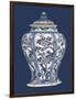 Blue and White Porcelain Vase II-Vision Studio-Framed Art Print