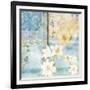 Blue and White-Maria Trad-Framed Giclee Print