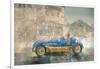 Blue and Yellow Maserati of Bira-Peter Miller-Framed Giclee Print