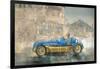 Blue and Yellow Maserati of Bira-Peter Miller-Framed Giclee Print