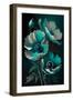 Blue Anemone Flower-Lea Faucher-Framed Art Print