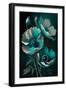 Blue Anemone Flower-Lea Faucher-Framed Art Print