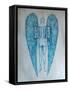 Blue Angel, 2014-Rob Woods-Framed Stretched Canvas