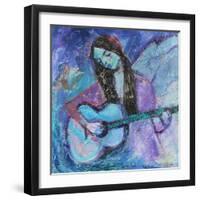 Blue Angel-Sylvia Paul-Framed Giclee Print