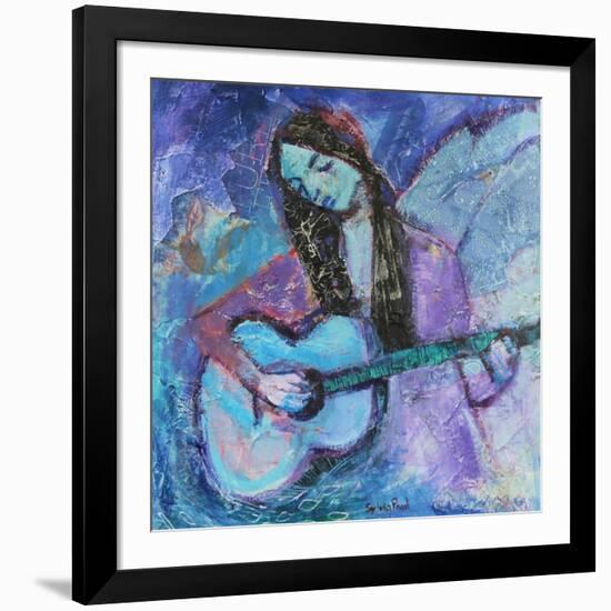 Blue Angel-Sylvia Paul-Framed Giclee Print