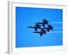 Blue Angels Flying in Formation-Stocktrek Images-Framed Photographic Print