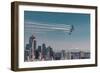 Blue Angels In Seattle-Belinda Shi-Framed Photographic Print