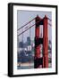 Blue Angels Show at Golden Gate Bridge, San Francisco-Vincent James-Framed Photographic Print