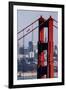 Blue Angels Show at Golden Gate Bridge, San Francisco-Vincent James-Framed Photographic Print