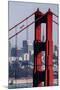 Blue Angels Show at Golden Gate Bridge, San Francisco-Vincent James-Mounted Photographic Print