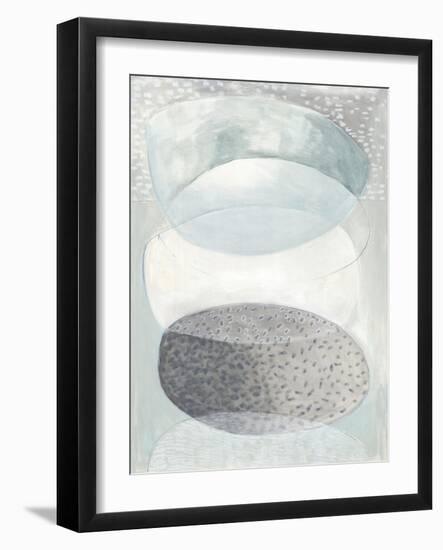 Blue Approach-Maya Woods-Framed Art Print