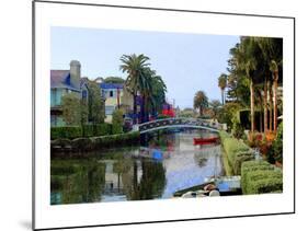 Blue Arch on Canal-Jack Heinz-Mounted Giclee Print