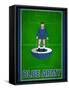 Blue Army Football Soccer Sports-null-Framed Stretched Canvas