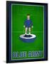 Blue Army Football Soccer Sports-null-Framed Poster