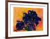 Blue Arrangement-Claude Boher-Framed Art Print