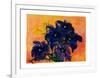 Blue Arrangement-Claude Boher-Framed Art Print