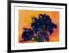 Blue Arrangement-Claude Boher-Framed Art Print