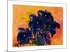 Blue Arrangement-Claude Boher-Mounted Art Print