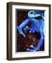 Blue arrow poison frog-Herbert Kehrer-Framed Photographic Print