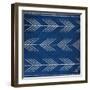 Blue Arrows-Elizabeth Medley-Framed Art Print