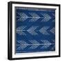 Blue Arrows-Elizabeth Medley-Framed Art Print