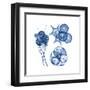 Blue Assortment Four-Albert Koetsier-Framed Art Print