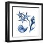 Blue Assortment Three-Albert Koetsier-Framed Art Print