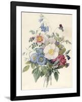 Blue Asters-Eugene A. L. d' Orleans-Framed Giclee Print