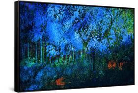 Blue Autumn-Ursula Abresch-Framed Stretched Canvas