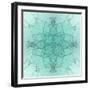 Blue Background-FinaLee-Framed Art Print