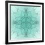 Blue Background-FinaLee-Framed Art Print