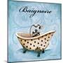 Blue Baignoire-Gregory Gorham-Mounted Premium Giclee Print