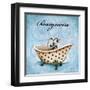 Blue Baignoire-Gregory Gorham-Framed Art Print