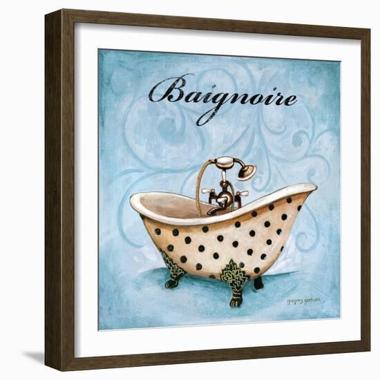 Blue Baignoire-Gregory Gorham-Framed Art Print