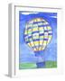 Blue Balloon-Cheryl Bartley-Framed Giclee Print