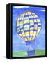 Blue Balloon-Cheryl Bartley-Framed Stretched Canvas