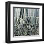 Blue Bamboo-Mali Nave-Framed Giclee Print