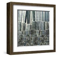 Blue Bamboo-Mali Nave-Framed Giclee Print