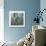 Blue Bamboo-Mali Nave-Giclee Print displayed on a wall