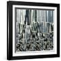 Blue Bamboo-Mali Nave-Framed Giclee Print